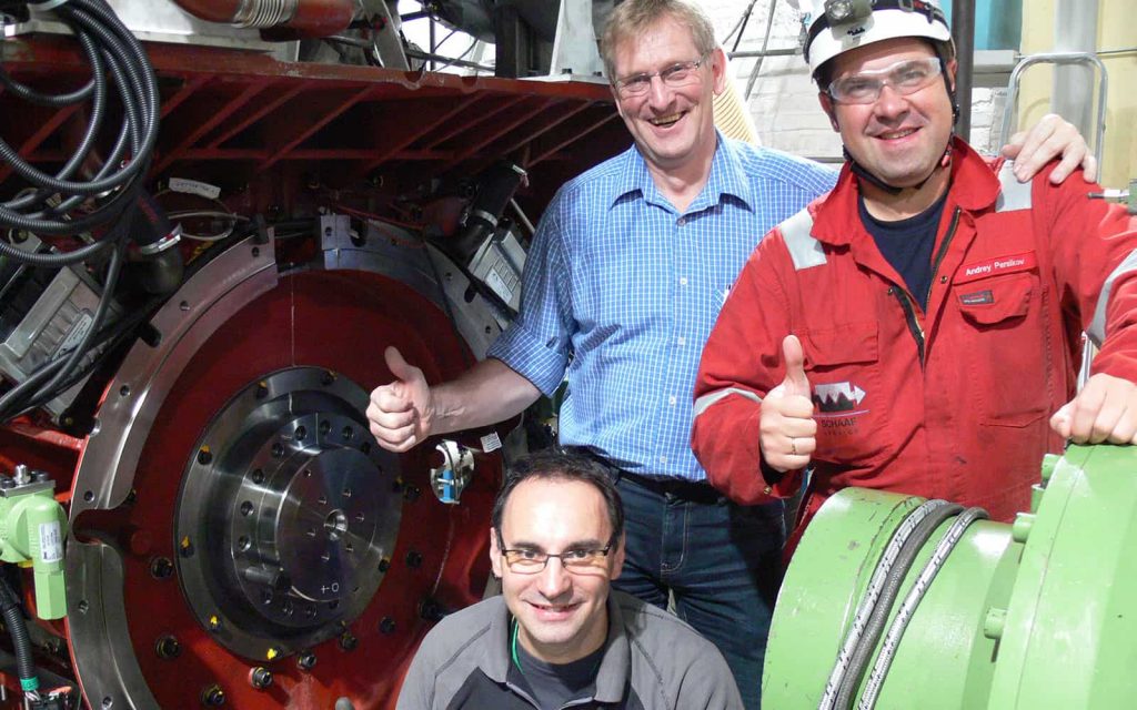 Schiffsbau mit Schaaf Mitarbeitern