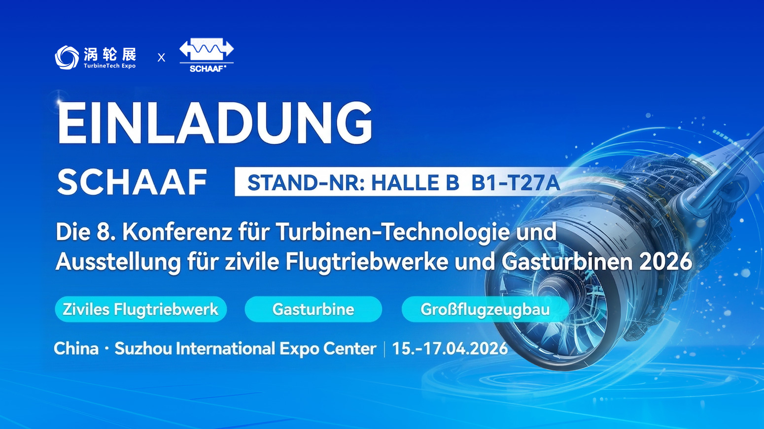 Turbine Expo 2026 in Suzhou, China