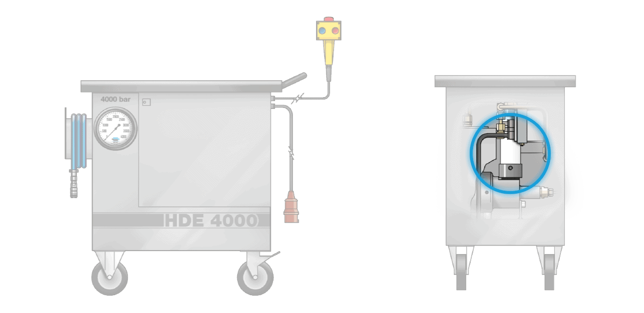 HDE 4000 pressure relief valve
